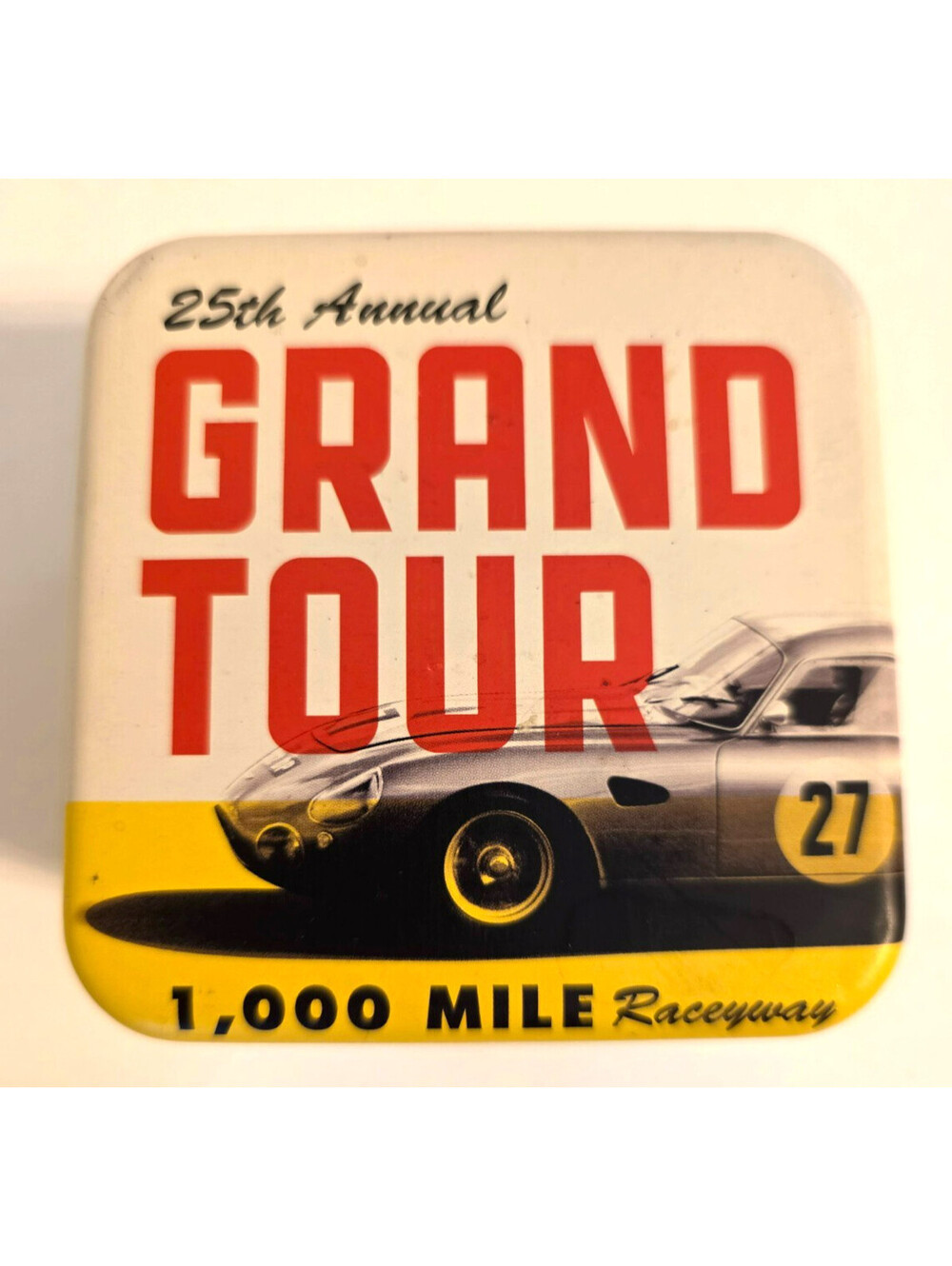 Fossil GT 25th Annual Grand Tour Watch Tin Storage BOX & Insert Diner Genuine